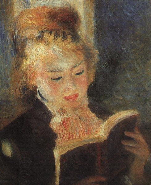 Pierre Renoir Woman Reading  fff China oil painting art